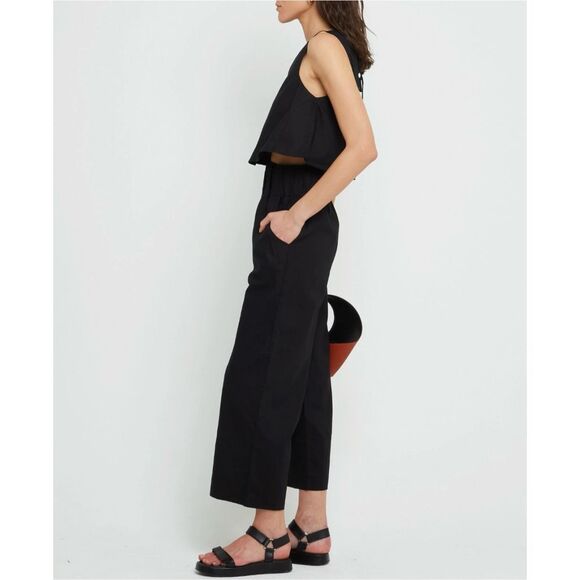 ✨KOURT Black Baggy Crop Sz Large Pants✨ - Picture 2 of 12